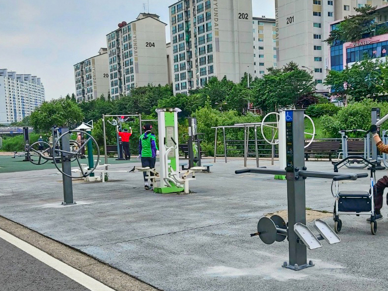 용인시 수지구청 설치 현장